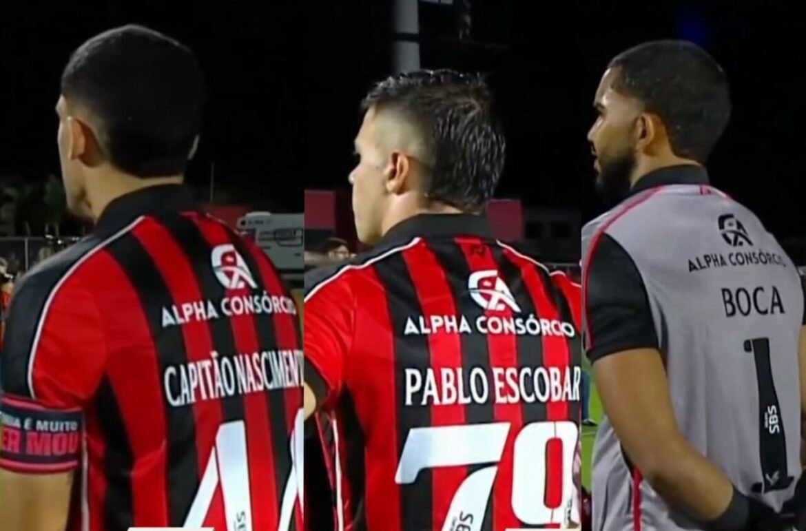 Vitória presta homenagem a Wagner Moura após vitória sobre o Atlético