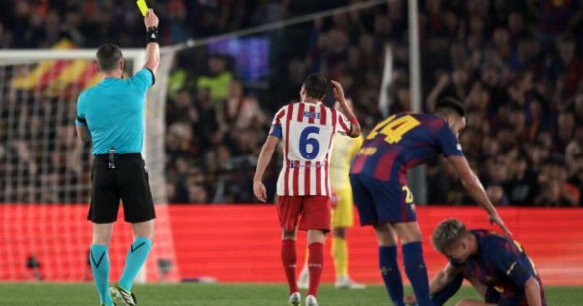 Barcelona formaliza reclamação à Uefa e questiona decisões da arbitragem no confronto com o Atlético