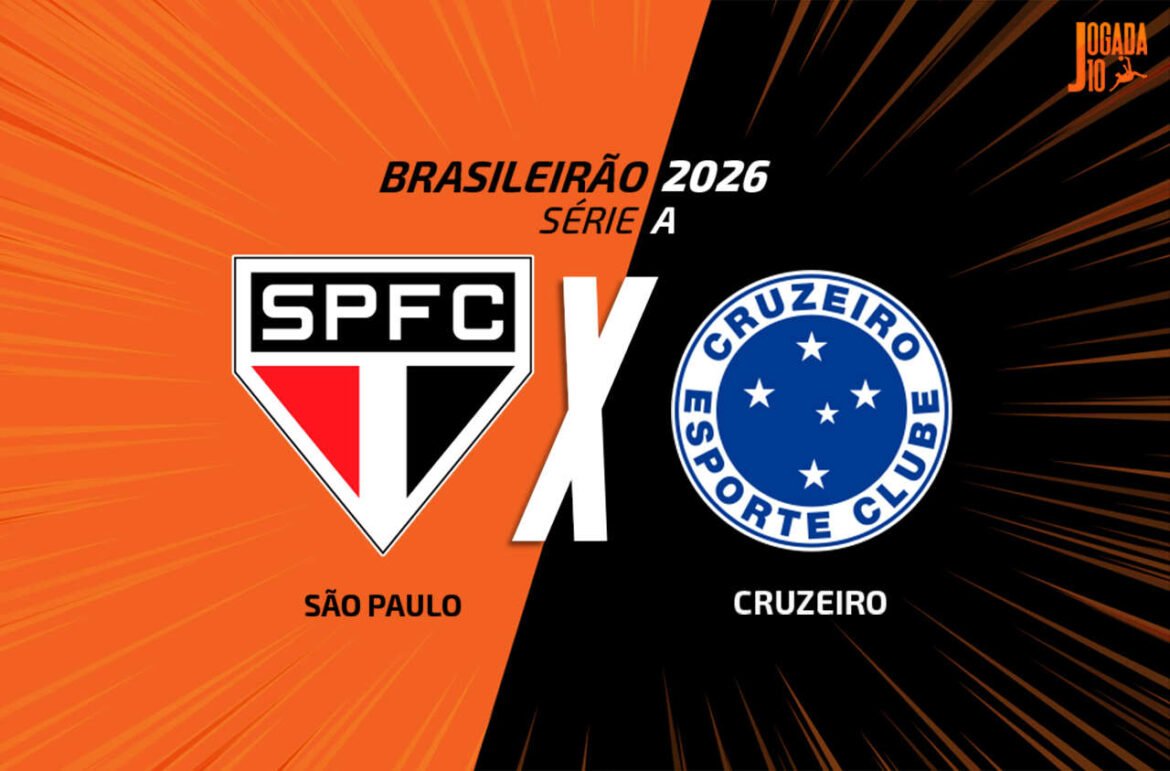 Acompanhe São Paulo e Cruzeiro AO VIVO, com a Voz do Esporte, às 17h