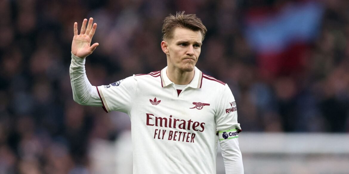 Arteta pode promover o "futuro capitão" do Arsenal e deixar Odegaard de fora da equipe
