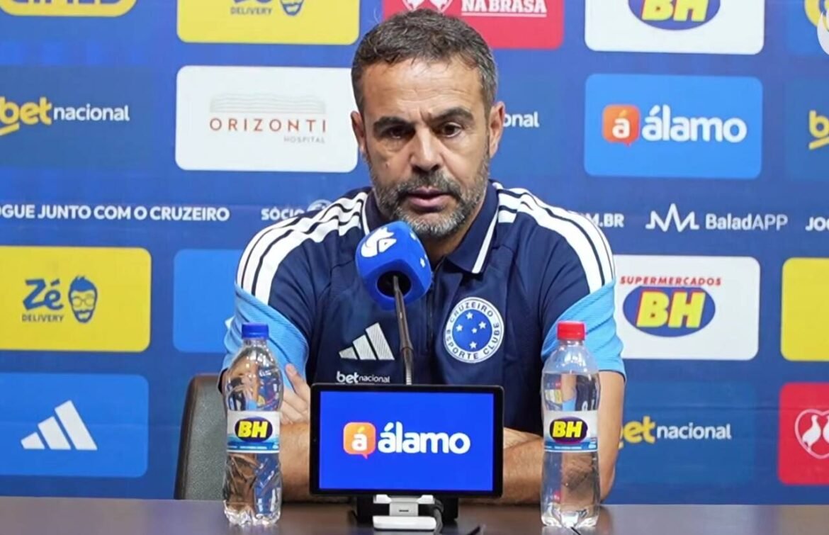 Artur Jorge considera empate do Cruzeiro como resultado equilibrado e justifica opção por Otávio