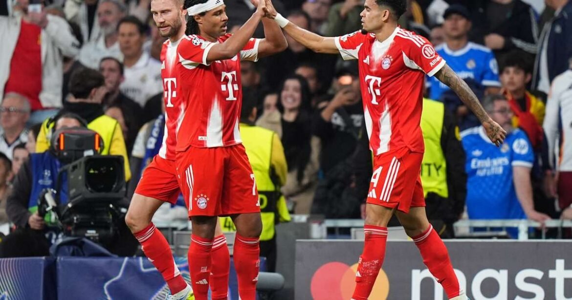 Bayern conquista vitória histórica sobre o Real Madrid na partida de ida da Champions League