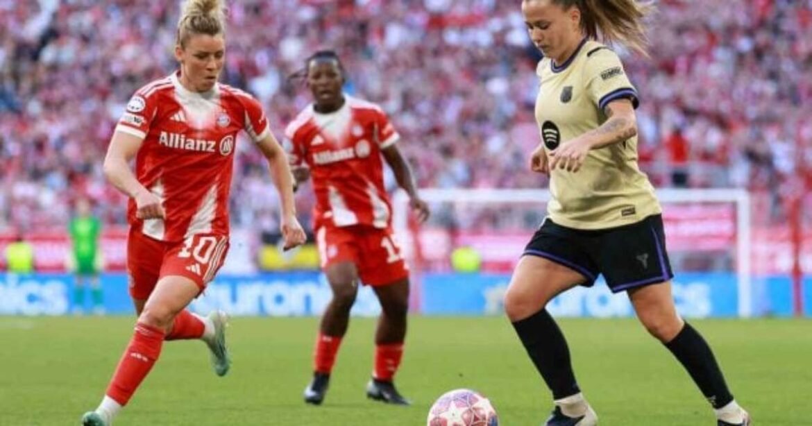 Bayern e Barcelona empatam na semifinal da Liga dos Campeões Feminina