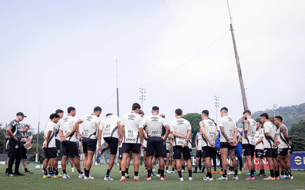 Jogadores do Santos demandam soluções da diretoria sobre pendências nos direitos de imagem