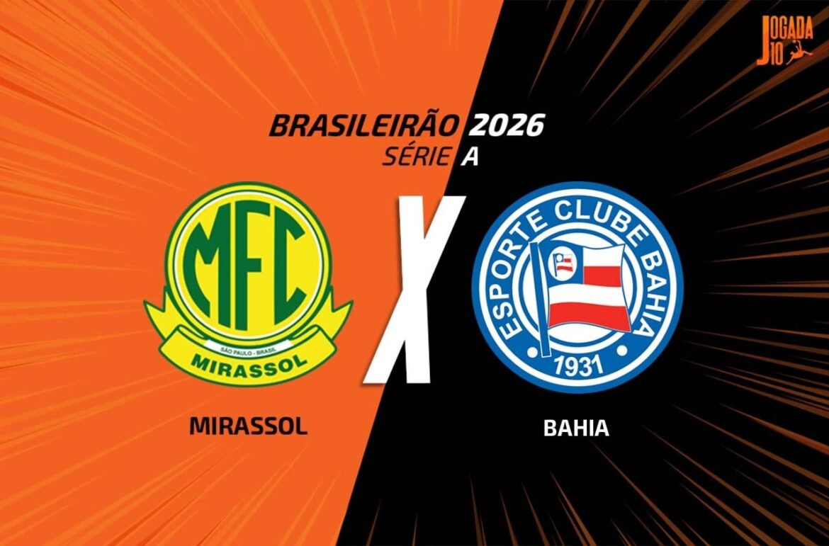 Mirassol enfrenta Bahia, Transmissão AO VIVO com a Voz do Esporte, às 17h