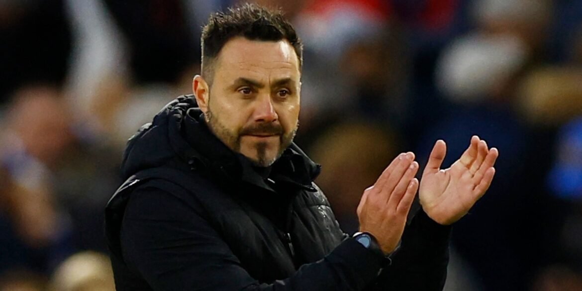 Roberto De Zerbi recebe impulso com retorno previsto de jogador do Tottenham após lesão