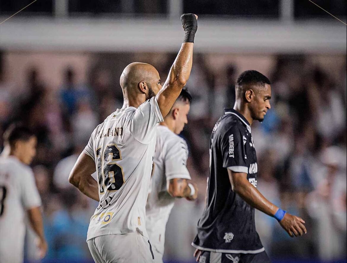 Santos conquista vitória sobre o Remo e renova esperanças no Brasileirão, apesar de atuação apagada.