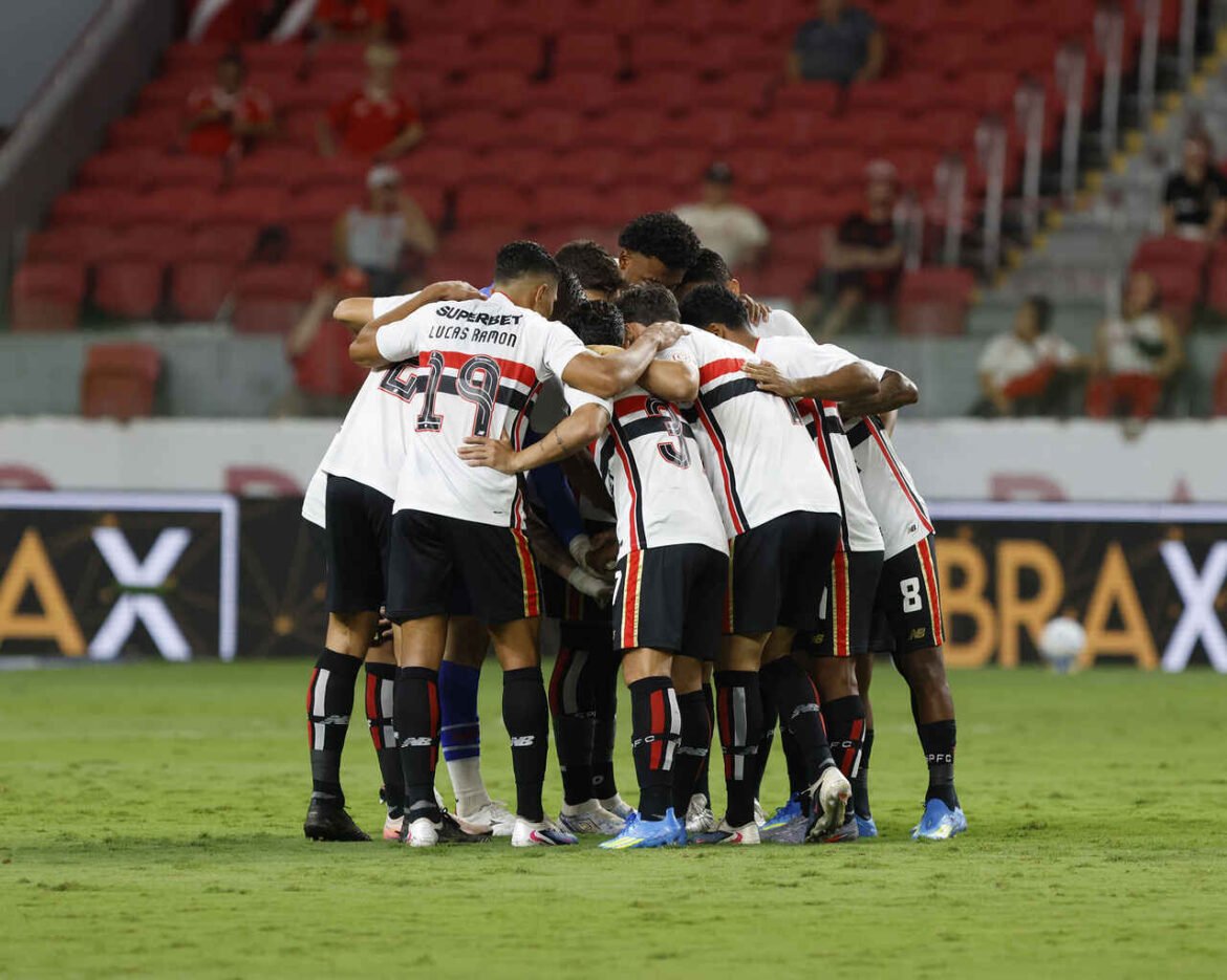 São Paulo enfrenta sua pior sequência da temporada e troca otimismo por pressão.