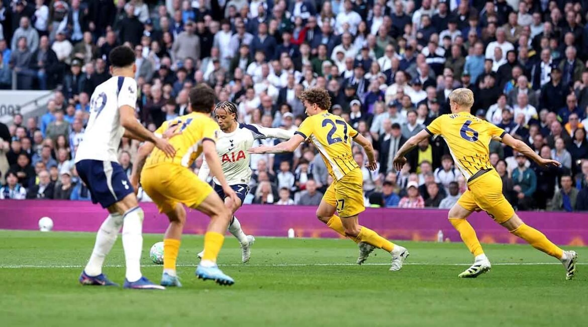 Tottenham é punido com empate nos minutos finais e permanece na zona de rebaixamento da Premier League