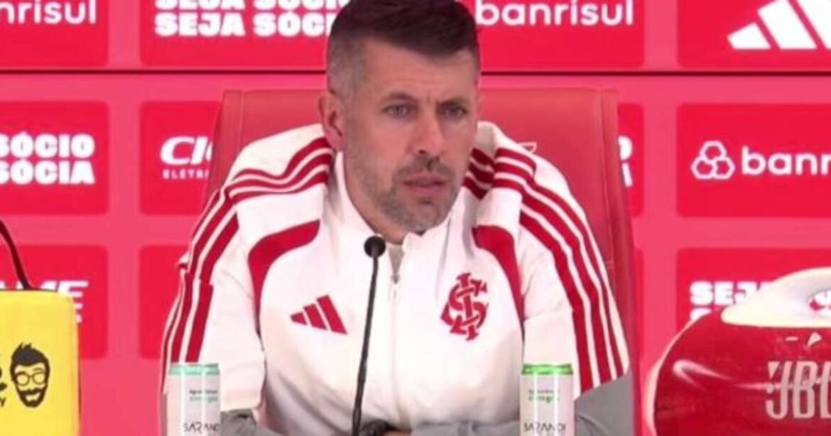 Pezzolano reconhece responsabilidade pela nova derrota do Internacional no Campeonato Brasileiro
