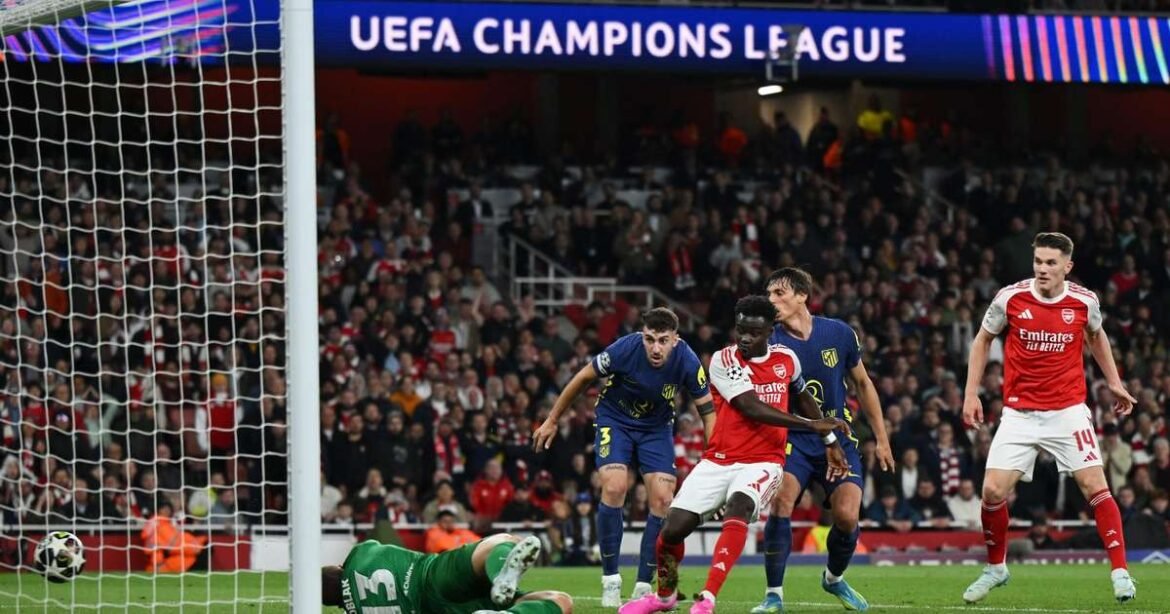 Arsenal conquista vitória sobre o Atlético de Madrid em emocionante duelo tático no Emirates e retorna à final da Liga dos Campeões após duas décadas.