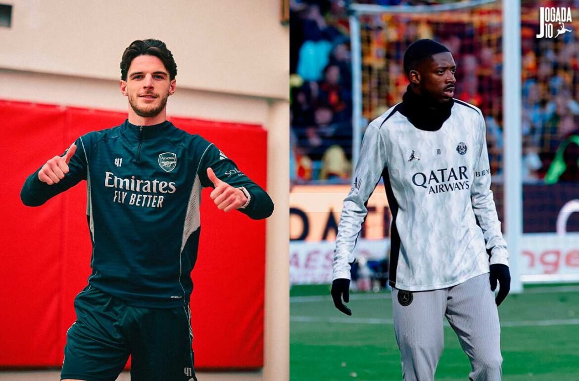 Arsenal e PSG Entre os Dez Clubes com as Camisas Mais Valiosas do Mundo na Champions League