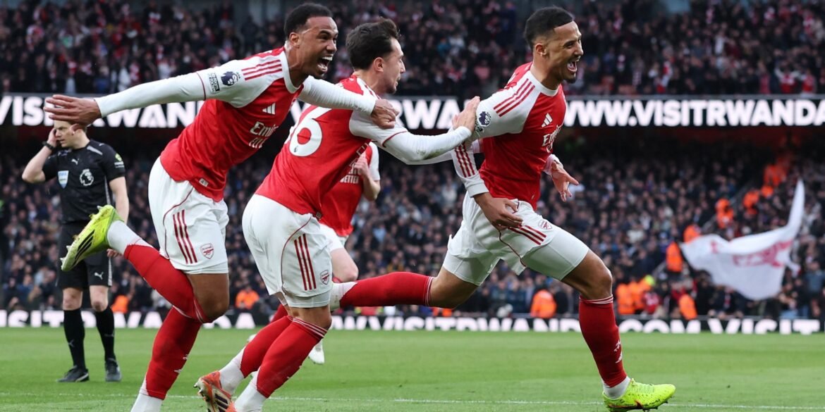 Arsenal se prepara para fazer proposta por um dos zagueiros mais promissores da Europa caso Saliba deixe o clube.