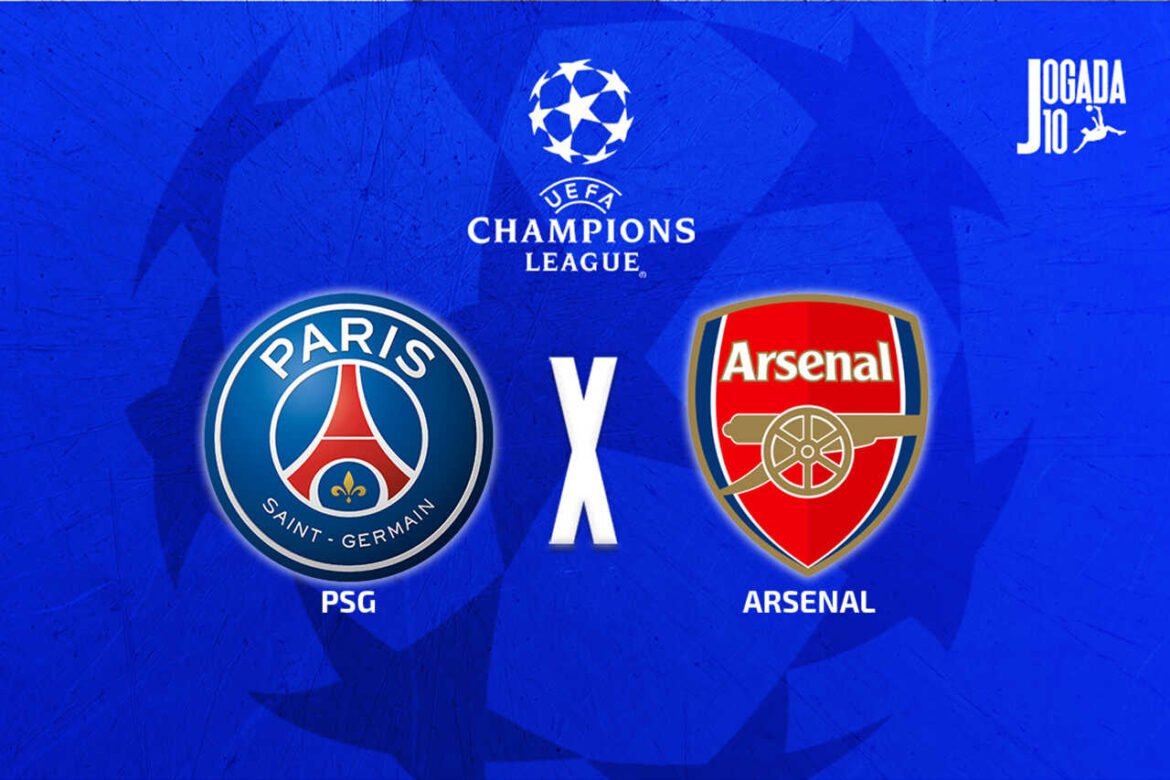 Assista PSG contra Arsenal AO VIVO, com a Voz do Esporte, às 12h