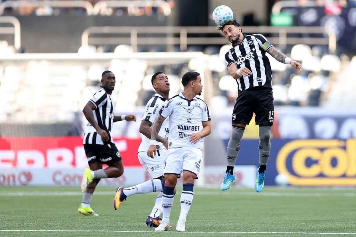 Botafogo inicia bem, mas sofre reviravolta do Remo no Estádio Nilton Santos
