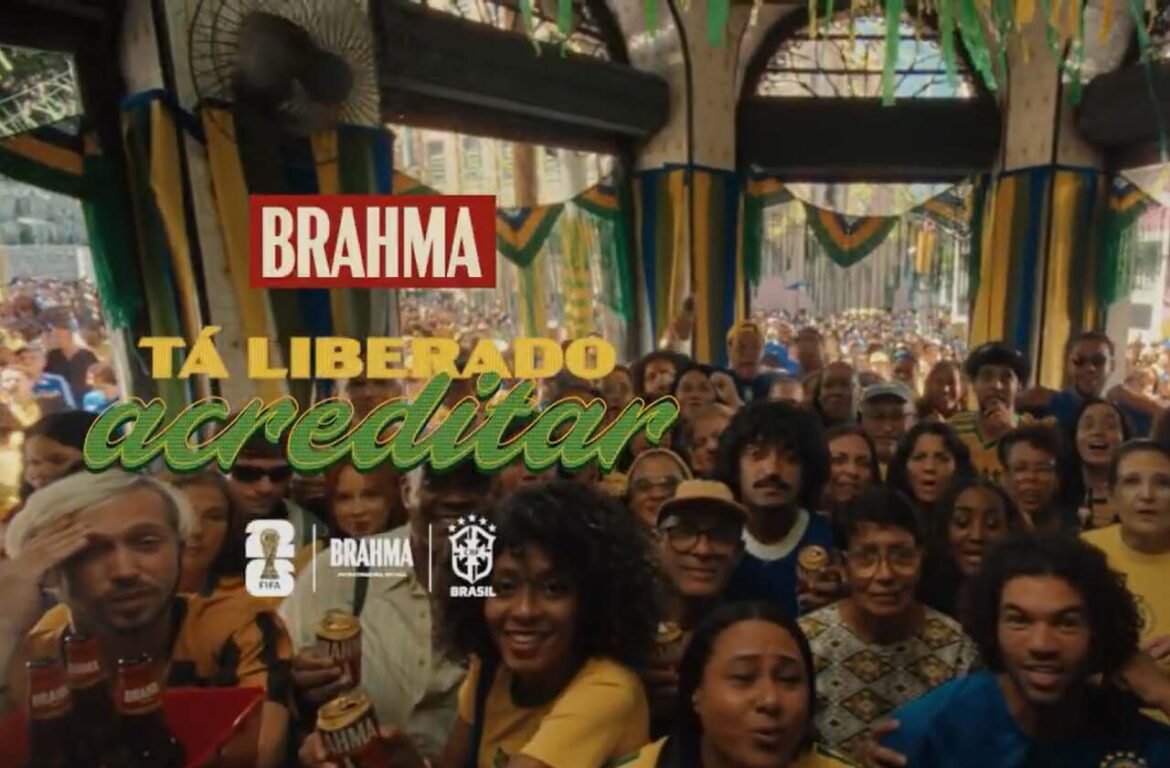 Brahma intensifica campanha e chama o Brasil a recuperar a confiança na conquista do Hexa