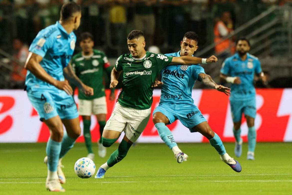 CBF libera gravação do VAR que invalidou o gol de virada do Palmeiras
