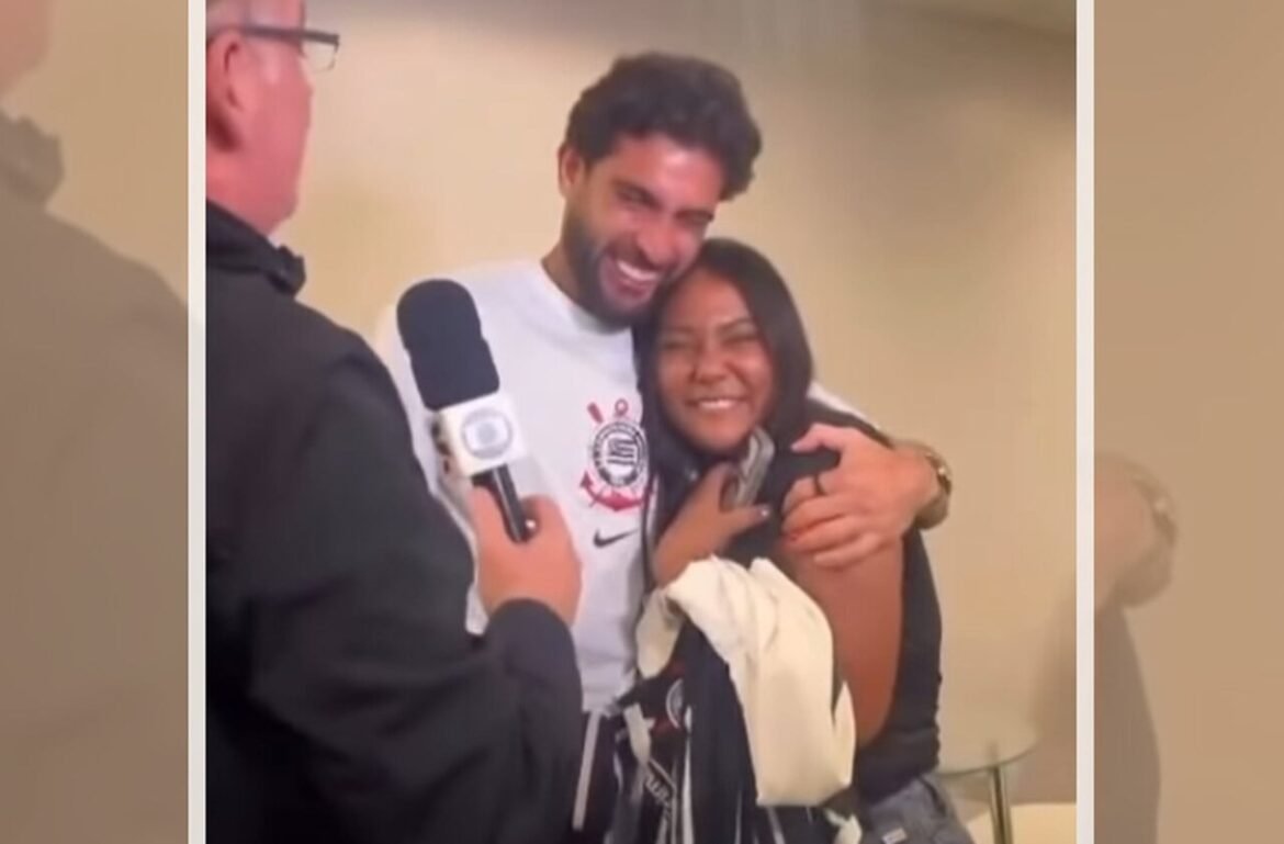Chaiany Cumpre o Desejo de Conhecer Yuri Alberto e Comenta Sobre a Sorte do Corinthians; Confira o Vídeo!