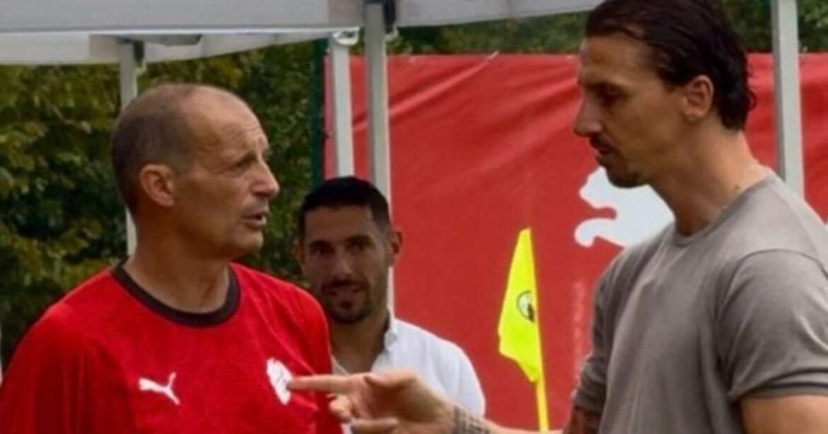 Conflito entre Allegri e Ibrahimovic intensifica crise interna no Milan