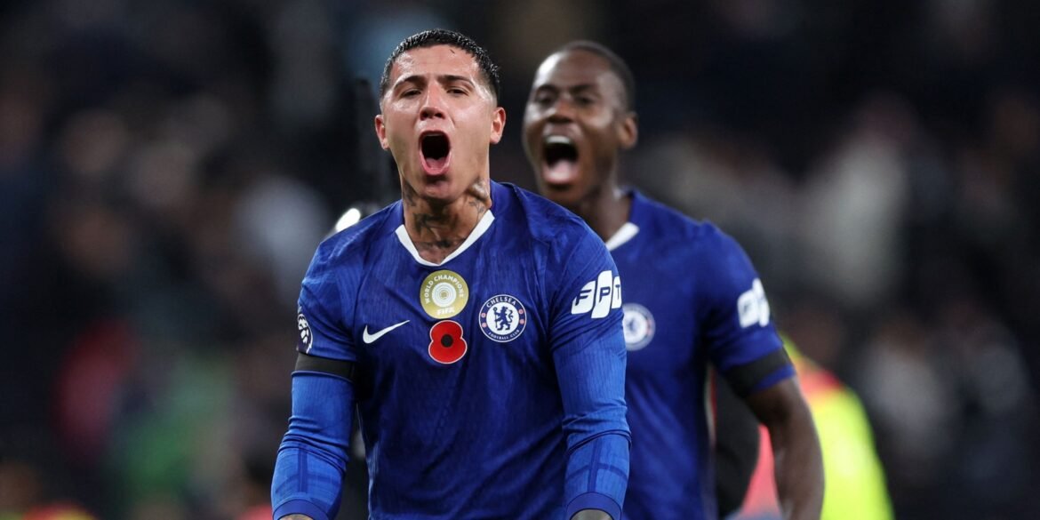 Enzo Fernandez sugere à Chelsea a contratação de estrela do Tottenham durante negociações de renovação de contrato.