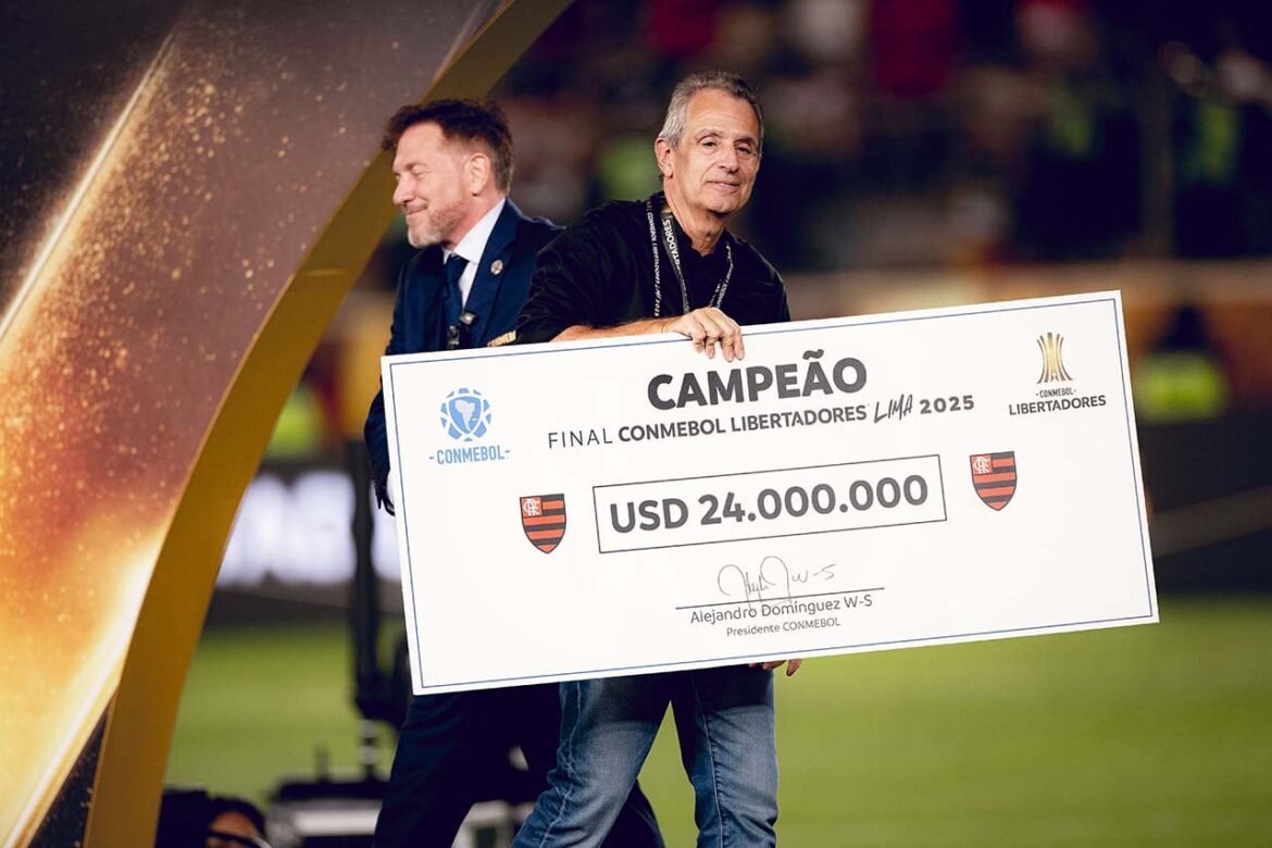Flamengo se destaca e receitas do futebol brasileiro alcançam novos patamares em 2025