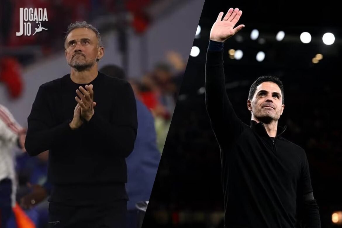 Luis Enrique e Arteta lutam pela conquista da Champions League