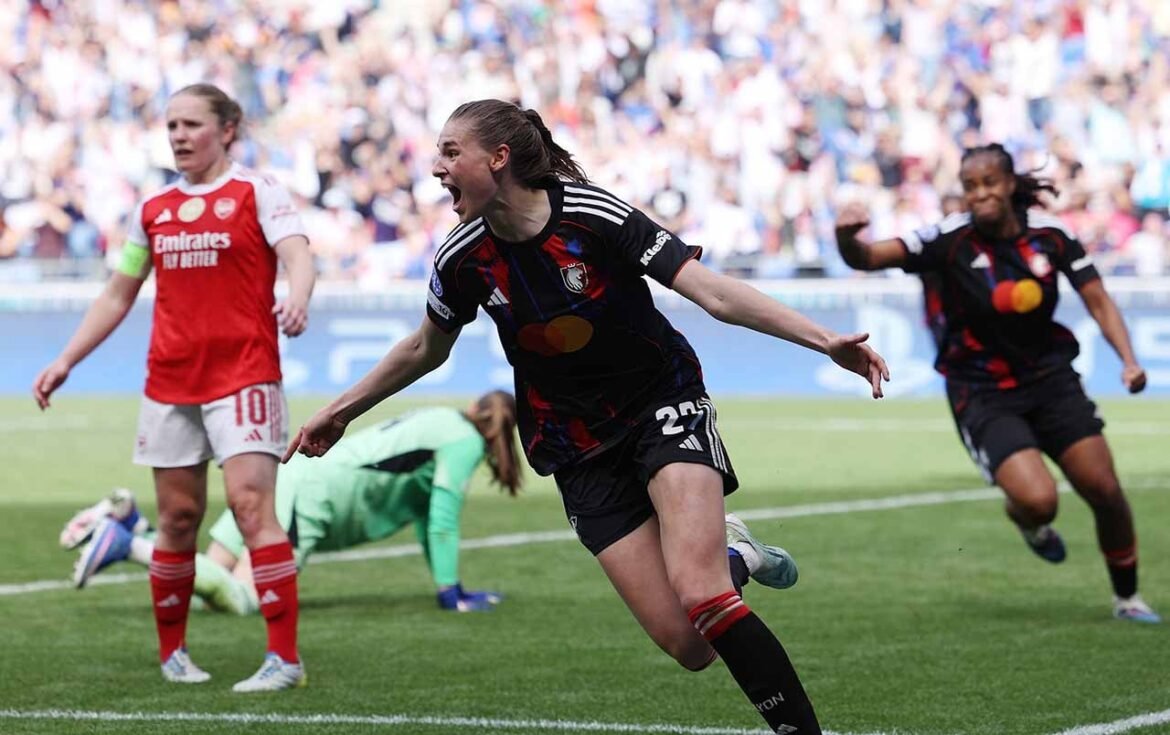 Lyon derrota Arsenal e assegura classificação para a final da UEFA Champions League Feminina