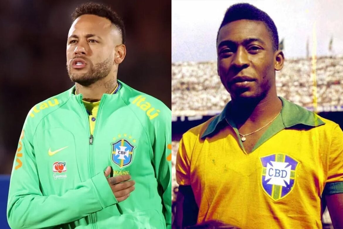 Neymar Alcance Marca Histórica ao Lado de Pelé e Outra Lenda do Futebol Brasileiro