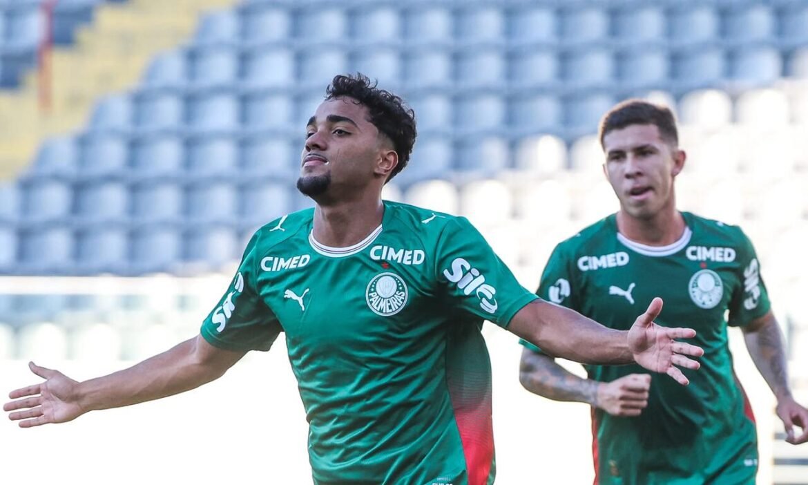 Palmeiras supera o Avaí e amplia vantagem na liderança do Campeonato Brasileiro Sub-20