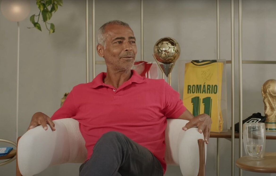 Romário firma parceria com canal de TV para cobertura presencial na Copa
