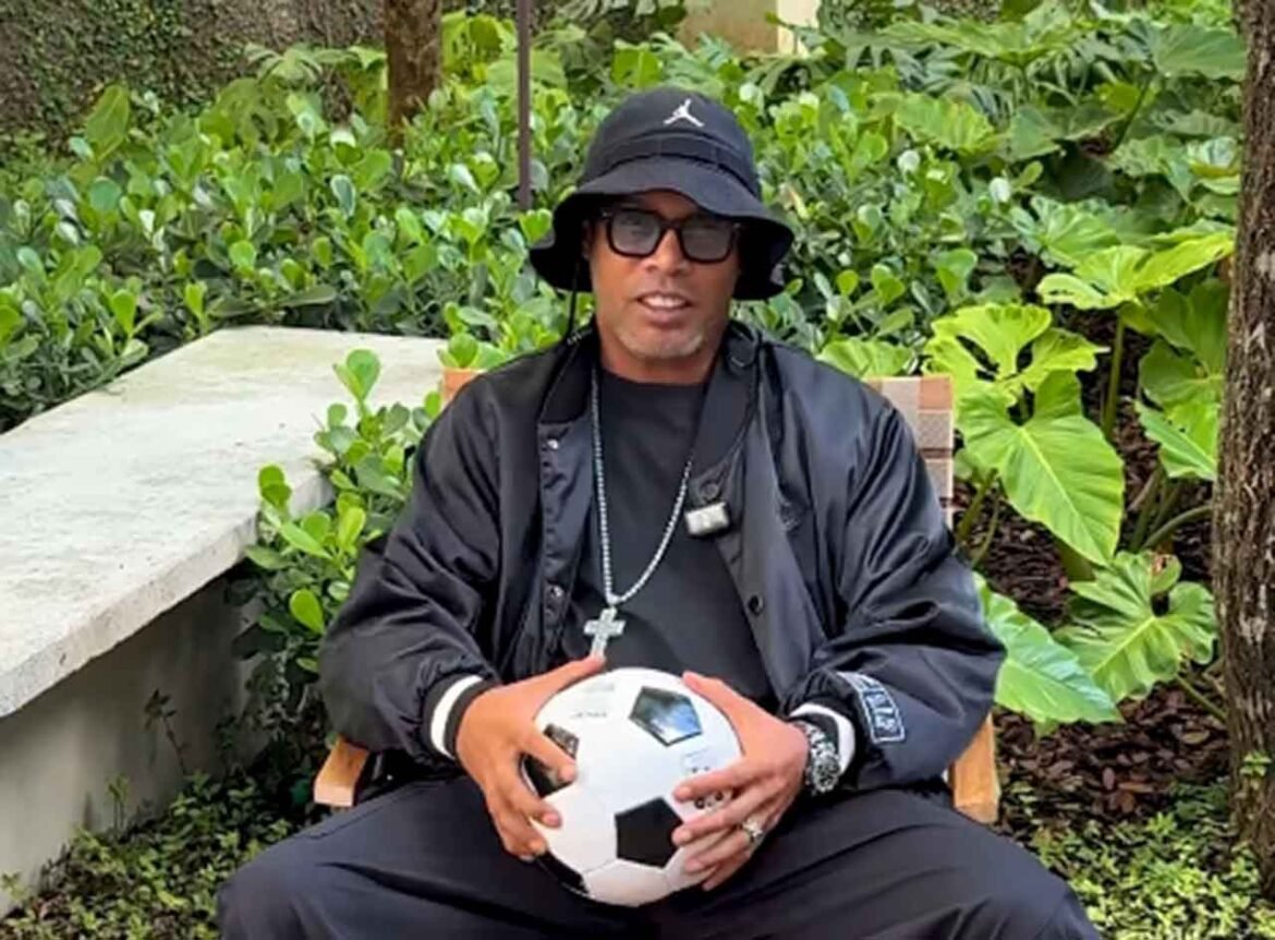 Ronaldinho Gaúcho decepciona jovens fãs em Portugal