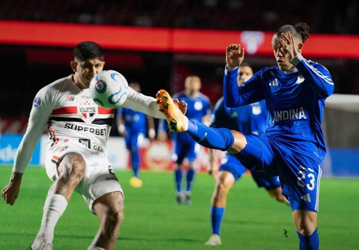 São Paulo tem desempenho decepcionante e empata com o Millonarios na volta de Dorival