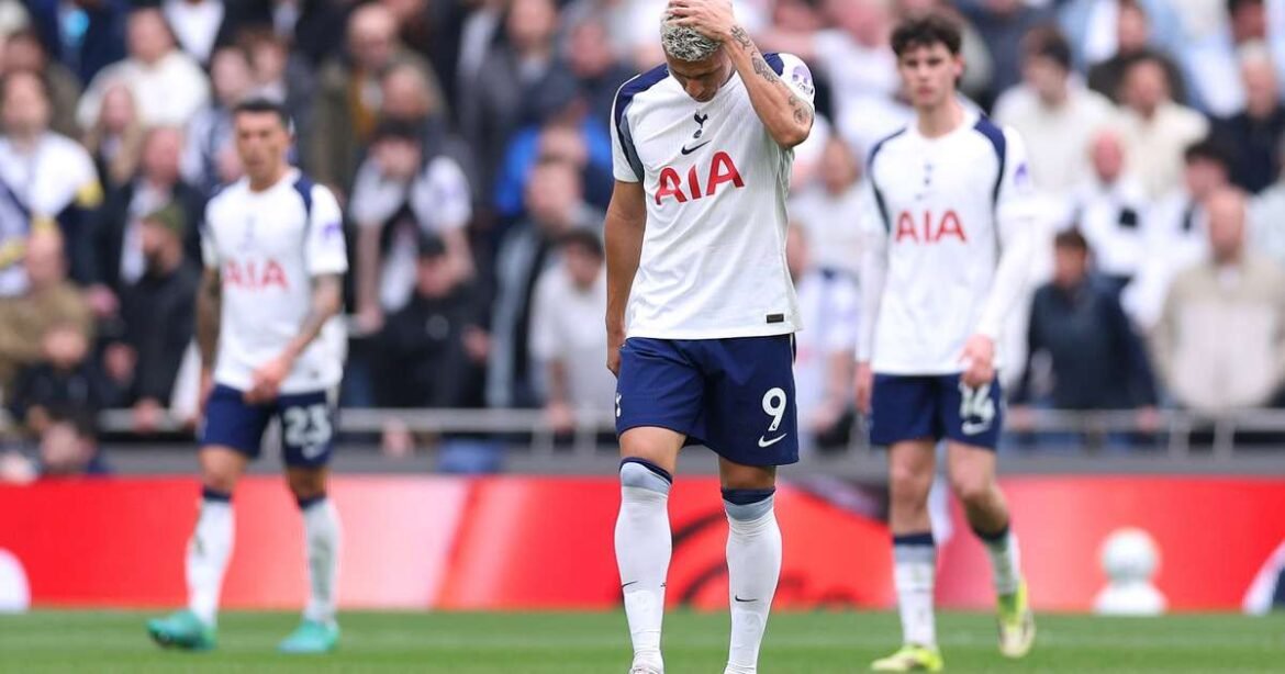Tottenham deixa escapar oportunidade de avançar na classificação após empate