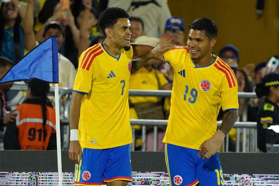 Luis Díaz se destaca e Colômbia derrota Costa Rica em amistoso pré-Copa