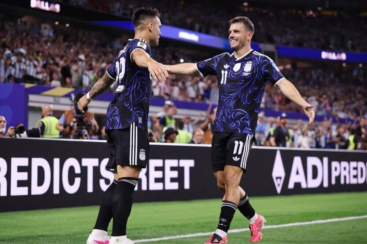 Argentina derrota a Jordânia e avança na fase de grupos com desempenho perfeito; Messi marca o gol da vitória.