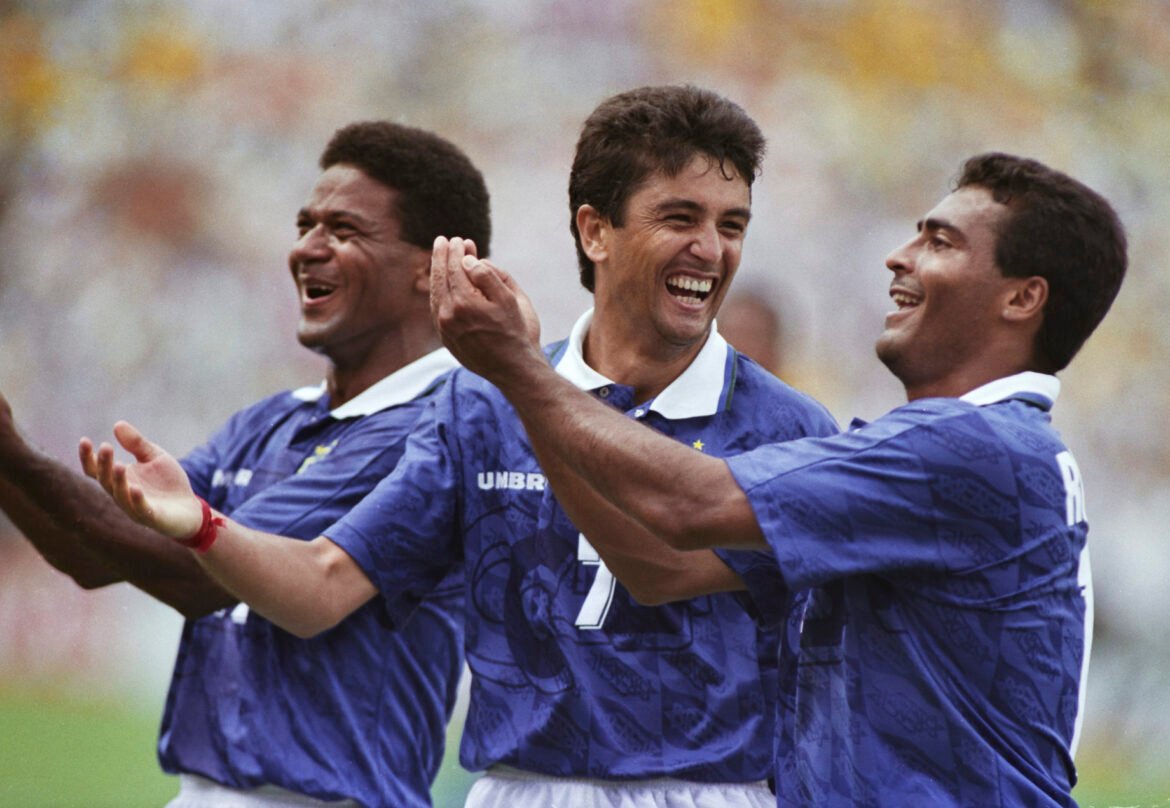Bebeto solicita que Endrick reproduza celebração icônica da Copa de 1994