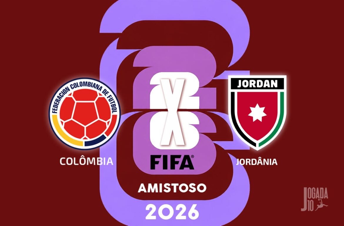 Colômbia e Jordânia: Acompanhe o Jogo AO VIVO com a Voz do Esporte às 19h