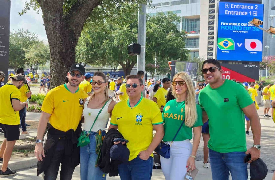 Com Apoio Forte da Torcida Brasileira, Houston se Transforma em Cidade de Decisão na Copa do Mundo