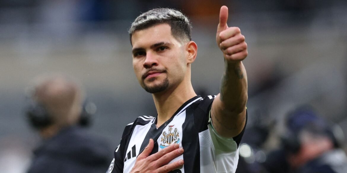 Como o Newcastle pretende substituir Bruno Guimarães
