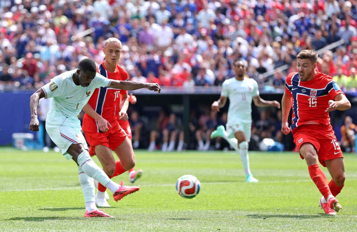 Dembélé Brilha com Hat-Trick e França Derrota Noruega, Eliminando o Brasil do Torneio