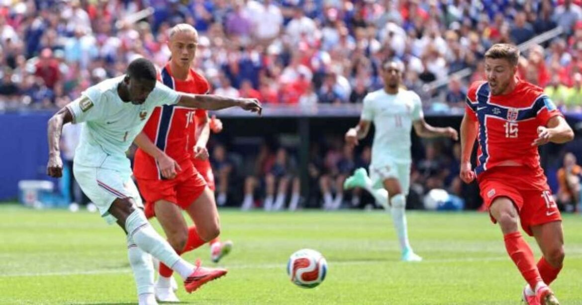Dembélé brilha com hat-trick e França derrota Noruega, complicando a trajetória do Brasil