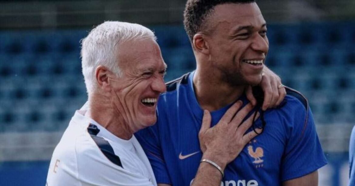 Deschamps apoia Mbappé: 'Defendendo a liberdade de expressão'
