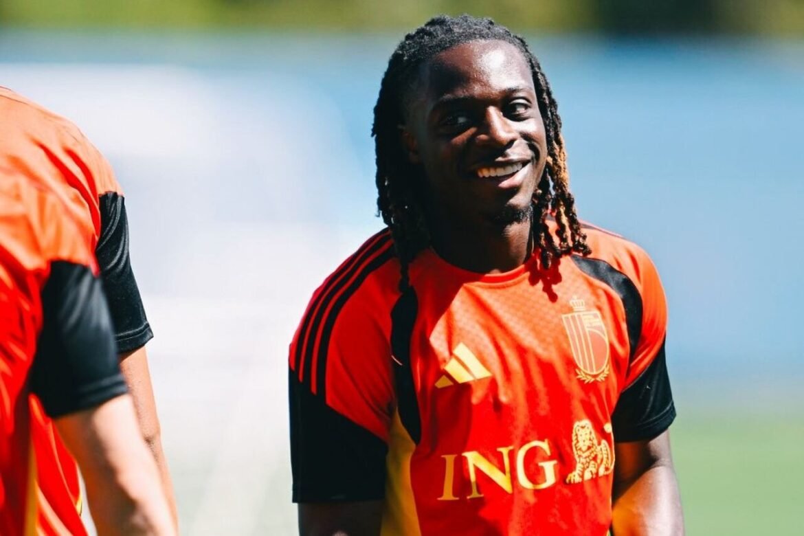 Doku realiza treinamento habitual na Bélgica e se prepara para duelo contra a Nova Zelândia