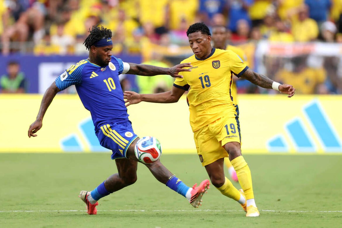Equador falha em finalizações, esbarra no goleiro de Curaçao e complica sua situação na Copa