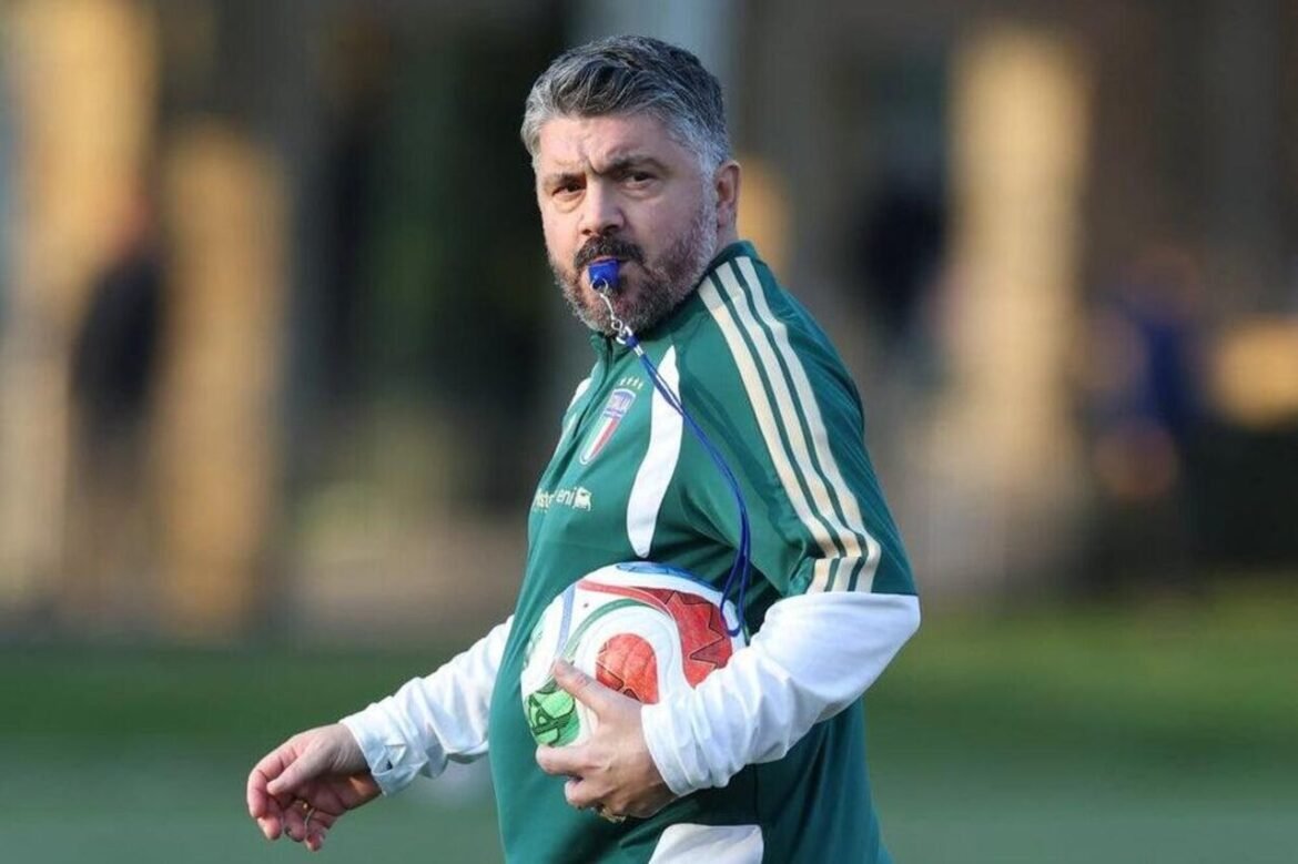 Lazio avança na contratação do técnico Gattuso, ex-comandante da seleção italiana