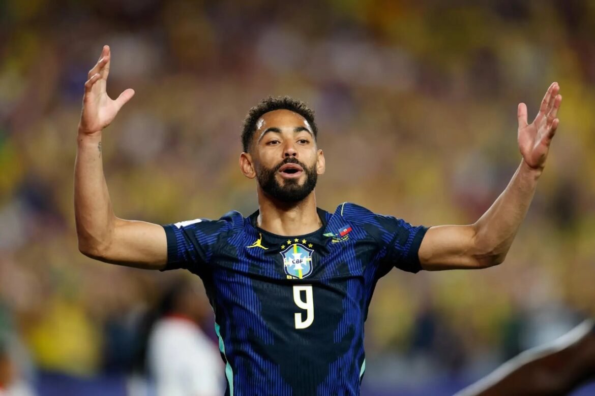 Matheus Cunha brilha na Copa com dois gols decisivos