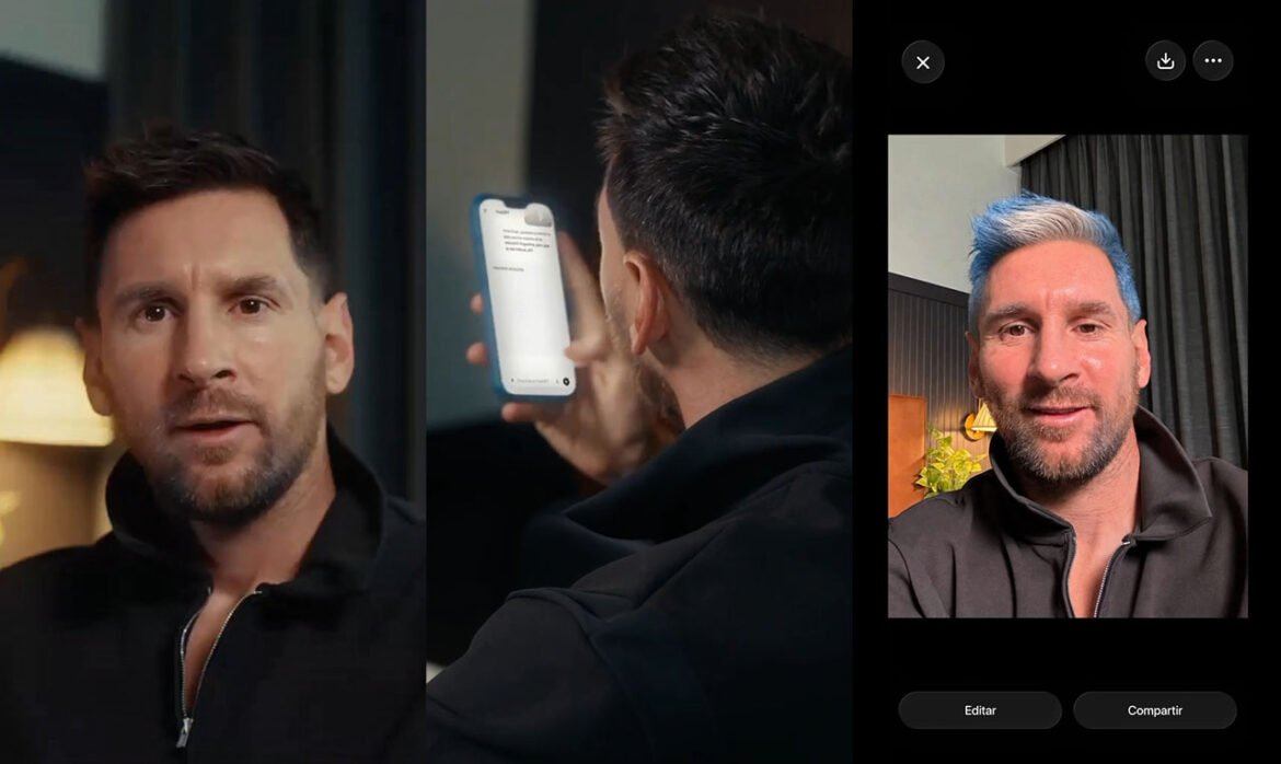Messi se prepara para a Copa e exibe novo visual inspirado na seleção argentina; confira!