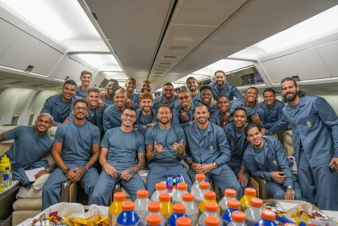 Seleção Brasileira Chega aos Estados Unidos para a Copa do Mundo de 2026