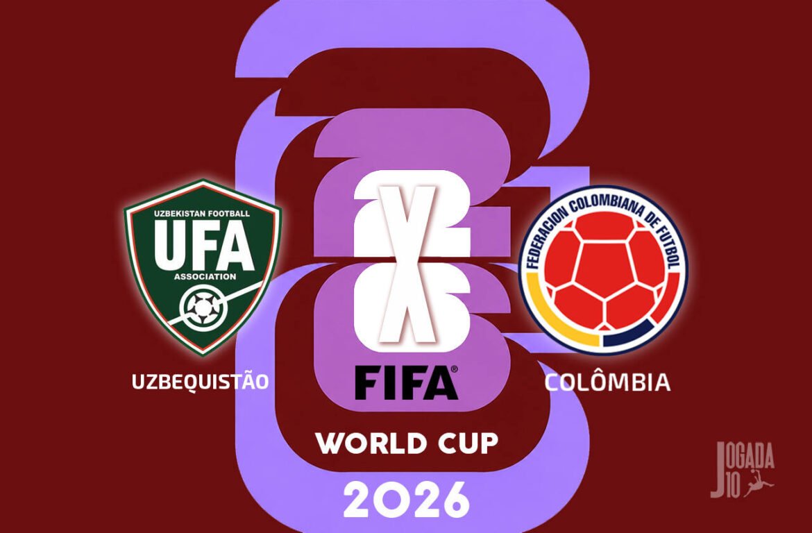Uzbequistão e Colômbia: Acompanhe o Jogo AO VIVO com Comentários e Estatísticas às 22h