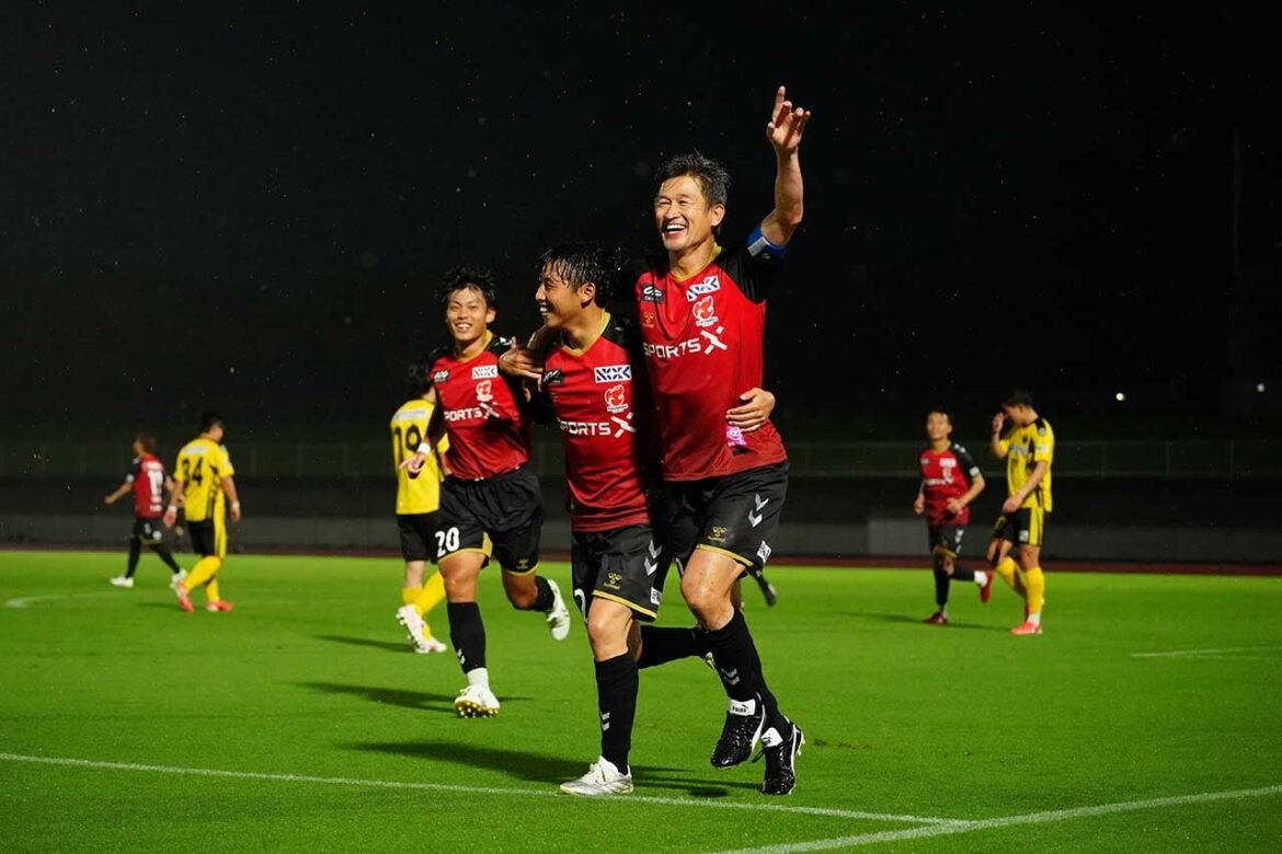 Aos 59 anos, Kazu Miura marca gol e estabelece impressionante recorde mundial